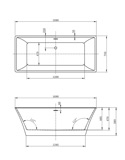 Interior Blue 67" Square tub, IB2065 (Specs).pdf